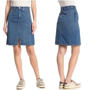 NWT Rag & Bone Super High-Rise Denim Skirt, 23